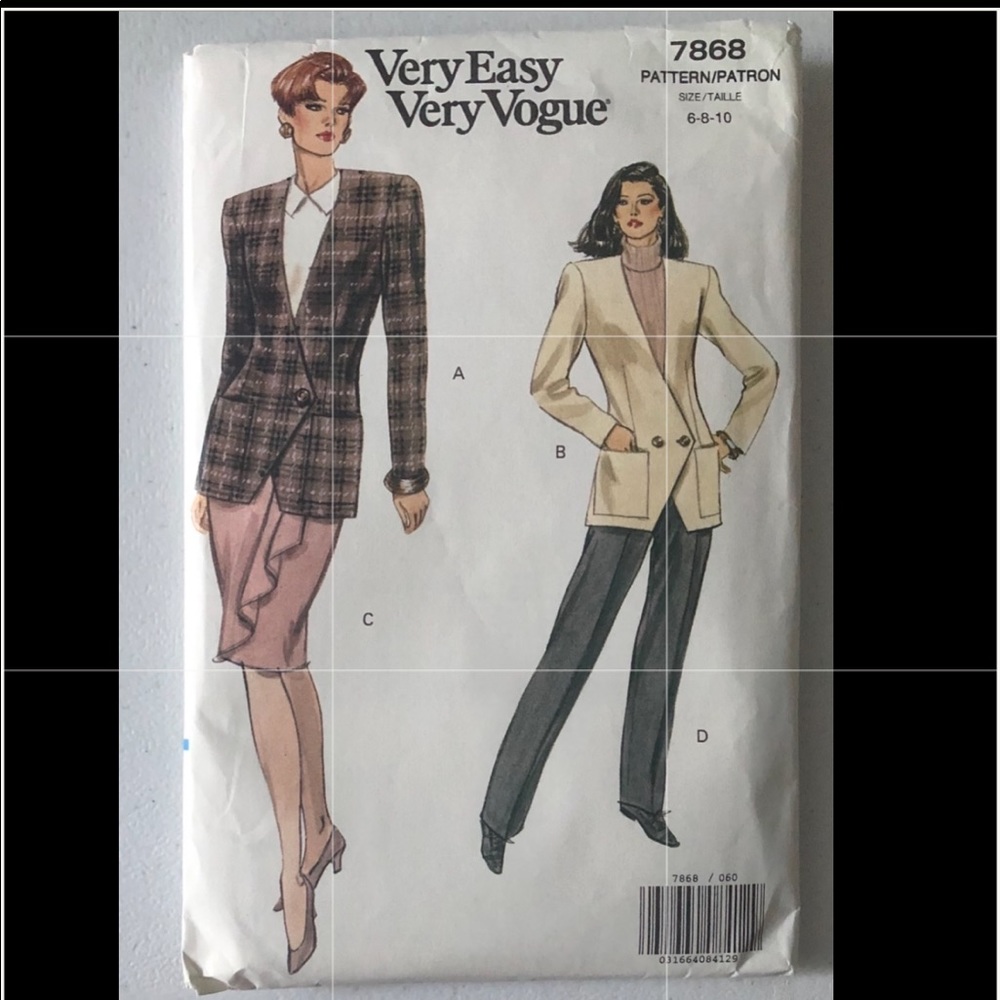 Vogue Pattern Set 7868